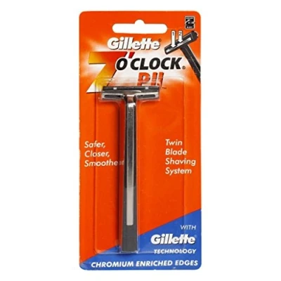 Imagen de Gillette Maquinilla de afeitar doble hoja 7 O&#039;CLOCK PII