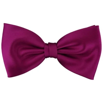 Imagen de TigerTie Pajarita en magenta monocromo + caja