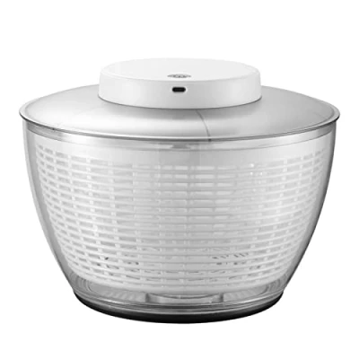 Imagen de KDXYSL Centrífuga para Ensaladas Eléctrica, Centrifugadora de Lechuga, USB Centrifugadoras Verduras, Ensalada con una Capacidad Ensaladera