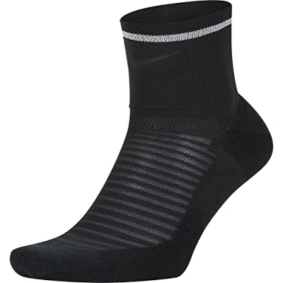 Imagen de NIKE CU7199 010 Spark Socks Unisex Black/Reflect Silver 8 9.5