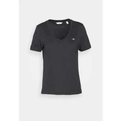 Imagen de GANT REG Shield Camiseta básica, Mujer, Talla: XS, Black