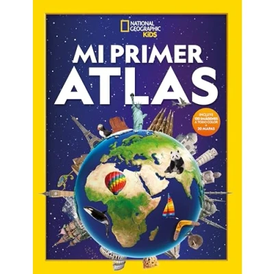 Imagen de Mi primer atlas: Incluye 130 imágenes a todo color + 20 mapas (National Geographic Kids)