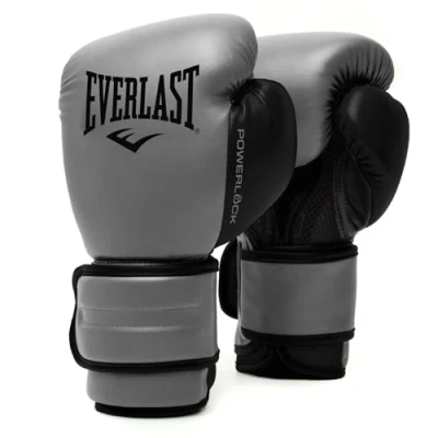 Imagen de Everlast P00002305 Powerlock 2R Guante de entrenamiento, color carbón, 340.2 g