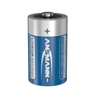 Imagen de Ansmann Alcalinas Marca Modelo Lithium Thionylchlorid 3,6V ER14250 1/2AA 1522 0037 1