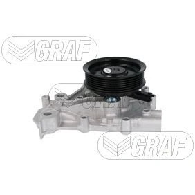 Imagen de GRAF PA1417 8 Bomba de agua con junta sin tapa Chapa acero 93,6 para accionamiento correa poli V OPEL: Insignia A Sports Tourer norauto, oscaro,