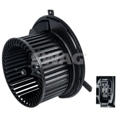 Imagen de SWAG 30 93 4726 Ventilador de Calefacción para vehíc. con volante a la izquierda electromotor VOLKSWAGEN: Golf 5, Caddy 3, Passat B6 Variant