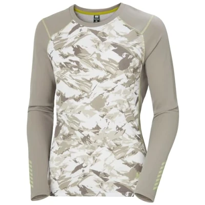 Imagen de Helly Hansen Womens W Lifa Active Graphic Crew, Terrazo Montaña, S