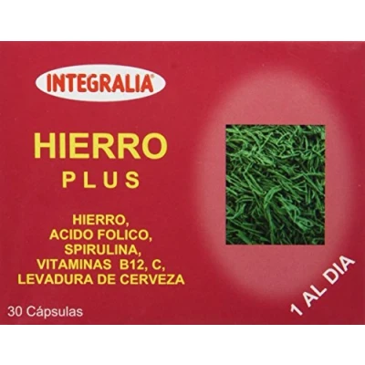 Imagen de INTEGRALIA HIERRO PLUS 30 Caps
