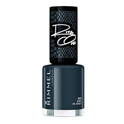 Imagen de Rimmel Nail Polish 60 Seconds Super Shine By Rita Ora 905 Girl In Grey Lakier do paznokci 8ml