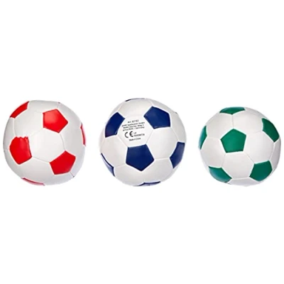 Imagen de Lena Soft fußbälle Balones de Futbol Set, Multicolor, 3 Stück (1er Pack) (SiMM Spielwaren GmbH 62163)