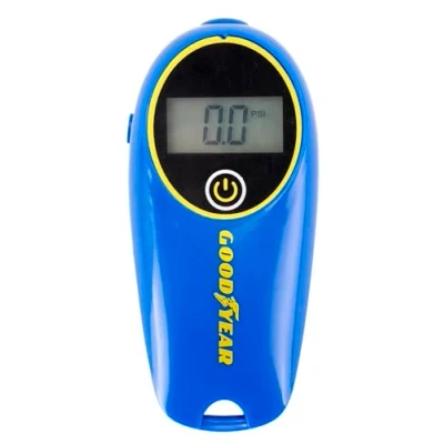 Imagen de Goodyear Manómetro Digital Medidor de Presión Neumáticos Recargable Automático 4 Unidades Medida PSI, BAR, KPA y Kgf/cm²