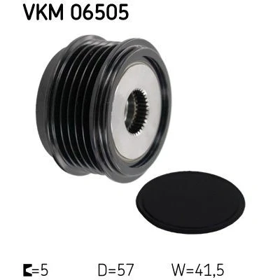 Imagen de SKF VKM 06505 Rueda Libre Alternador 41,5 HYUNDAI: ix35, ix20, KIA: cee‘d I Familiar