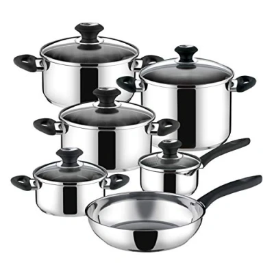 Imagen de Tescoma BATERIA DE Cocina 11PZ Presto, Plateado