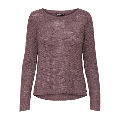 Imagen de Only Onlgeena Xo L/S Pullover Knt Noos, Marrón, XL para Mujer