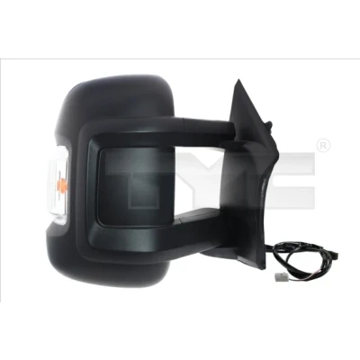 Imagen de espejo retrovisor Tyc 309 0154 izquierda para ajuste elect. espejo, convexo, calefactable, brazo tamaño intermedio FIAT: Ducato III Furgón