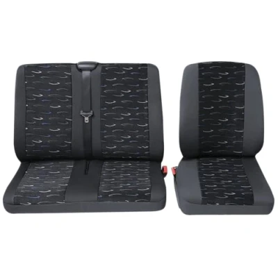 Imagen de PETEX Funda para Asiento Coche Transporter Universal, Fundas Asientos Furgoneta Azul (30071905)