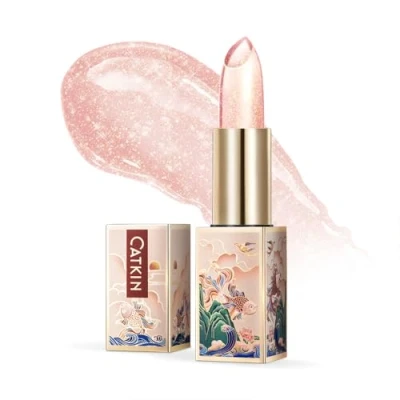 Imagen de CATKIN Bálsamo Labial Reparador de Labios Hidratante Natural Cambiador Color con Vitamina E