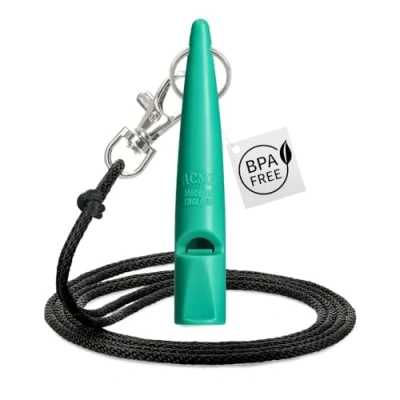 Imagen de ACME Silbato para Perros 211,5 con Cinta de Original Inglaterra Ideal el Entrenamiento Material Robusto Frecuencia estandarizada Fuerte y Gran Alcance