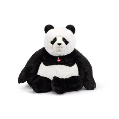 Imagen de Trudi Panda Kevin Regalo de Peluche para Navidad, cumpleaños y San Valentín. Oso 83x107x65cm Taglia Maxi Jumbo Teddy Bears, Osos clásicos Modello 26519