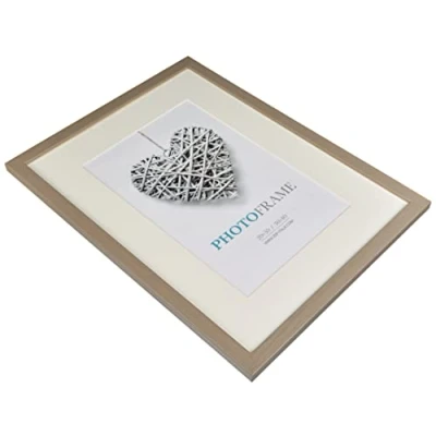 Imagen de ZEP&quot; Regent Marco de Fotos (Madera, 42,5 x 1,5 32,5 cm), Color Gris