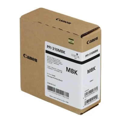 Imagen de ImagePROGRAF TX 3100 Z36 Canon PFI 310MBK cartucho de tinta negro mate (original)