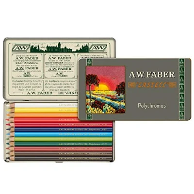 Imagen de Faber Castell Edición Limitada 111º Aniversario Lata de 12 lápices Polychromos Artists&#039;