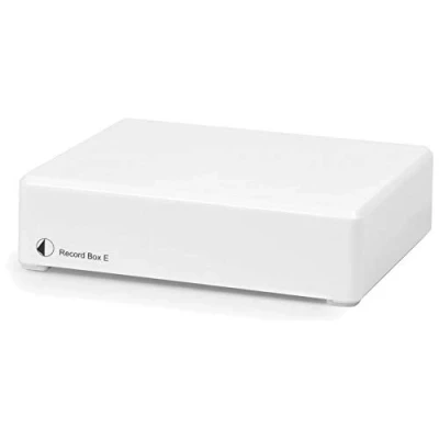Imagen de Project Record Box E Previo de Phono para Capsulas MM y MC. Salida DAC USB Grabar Registros digitalmente. Digital 48kHz/16Bit. Color Blanco.