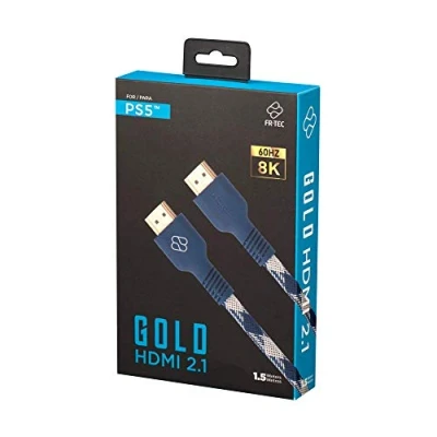 Imagen de Cable HDMI FR TEC 2.11, Para PS5, 1.5 m, Azul