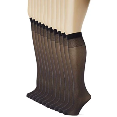 Imagen de Dim Mini Medias Ecodim Maxi Resistencia Mujer x12, Negro, Talla única