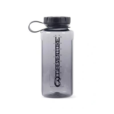Imagen de Lifeventure Botella Tritan de 1 litro para senderismo, acampada, deportes al aire libre, fabricada con material sin BPA, a prueba fugas, tapa rosca, medidas volumen laterales