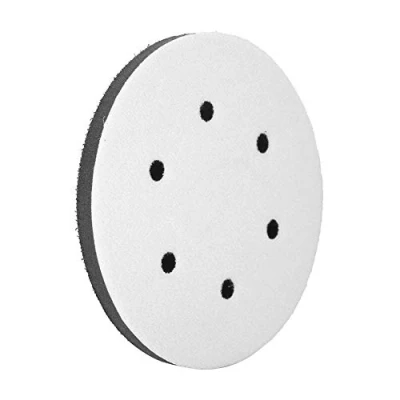 Imagen de almohadilla suave de lijado, amortiguador con interfaz búfer diámetro 150 mm para almohadillas lijado(6 holes)