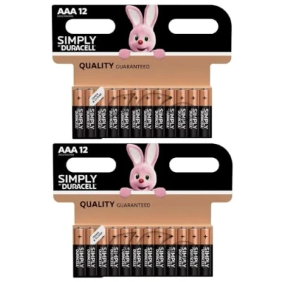 Imagen de Duracell Plus MN2400 AAA pilas alcalinas (24 unidades)