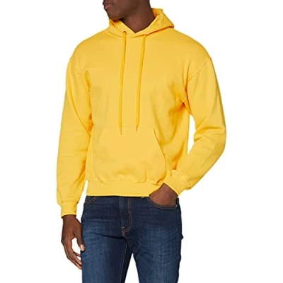 Imagen de Fruit of the Loom SS026M, Sudadera con capucha Para Hombre, Amarillo (Sunflower Yellow), X Large