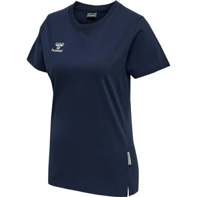 Imagen de hummel Hmlmove Grid Cotton Camiseta de Manga Corta para Mujer