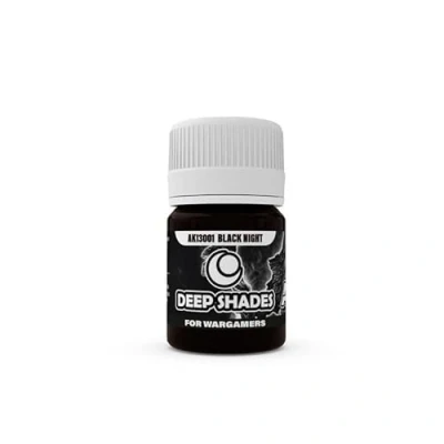Imagen de AK Interactive Wargame Black Night Deep Shade 30 ml