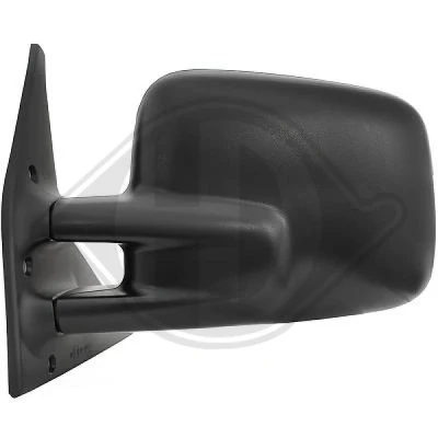 Imagen de espejo retrovisor Diederichs 2270027 izquierda graneado para ajuste manual espejo, plano, completo VOLKSWAGEN: TRANSPORTER 4, 4 Bus