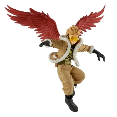Imagen de Banpresto BP19370 My Hero Academia Figura de Acción Hawks, The Amazing Heroes Vol 24, 14 cm, Multicolor
