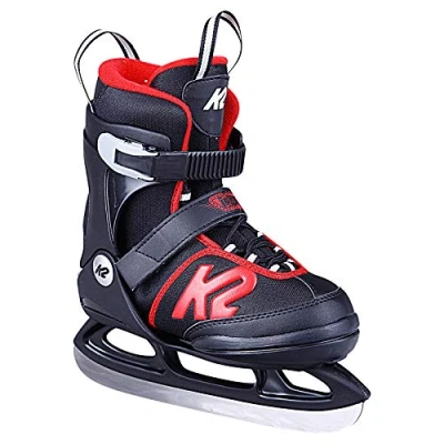 Imagen de K2 Joker Ice Patines de Hielo, Niños, Negro Rojo, M (EU: 32 37 / UK: 13 4 US: 1 5)