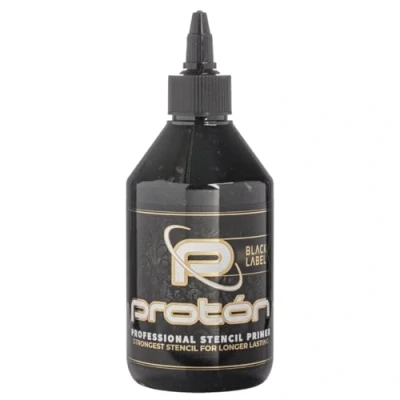 Imagen de Black Label Proton Professional Stencil Primer 250ml / 8.5 Oz. Fijador extremo de plantillas tatuaje. Tattoo