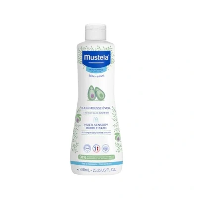Imagen de Mustela Multi Sensory Bubble Bath Gel de Baño para bebés, 750 ml