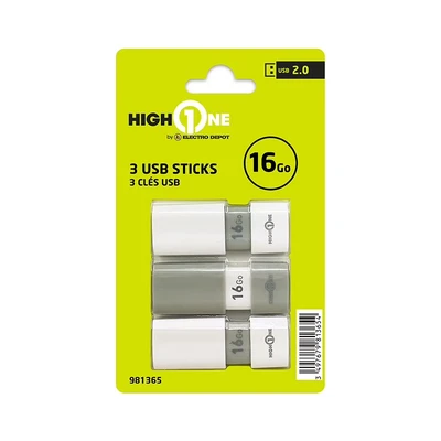 Imagen de Pack High One X3 Clé Usb 16go