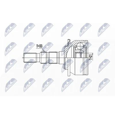 Imagen de NTY NPZ PL 035 Junta Homocinética OPEL: Astra K Hatchback