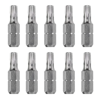 Imagen de kwb Caja de puntas universal Torx 15 acero industrial, juego 25 mm, hexagonales exteriores 1/4&quot;