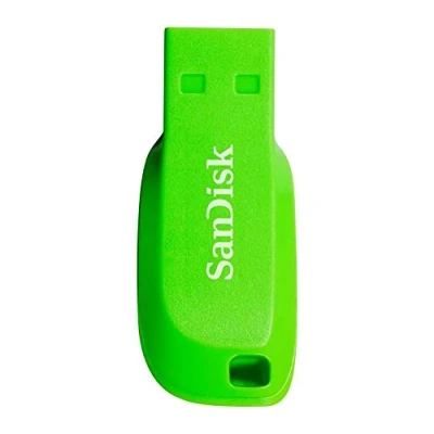 Imagen de SanDisk SDCZ50C 016G B35GE 16 GB Cruzer Blade USB Flash Drive Electric Green