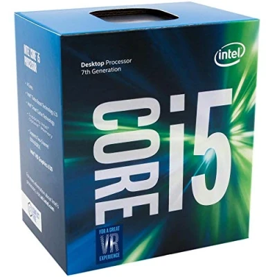 Imagen de Intel Core I5 7400 Procesador con tecnología Kaby Lake (Socket LGA1151, Frecuencia 3 GHz, Turbo 3.5 4 Núcleos, Subprocesos, HD Graphics 630)