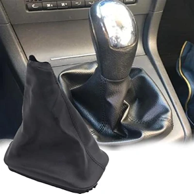 Imagen de WEHOMY Accesorios Perilla De Palanca Cambios Estilo Coche, Bota Cuero para Skoda Superb MK1 2001 2002 2003 2004 2005 2006 2007 2008