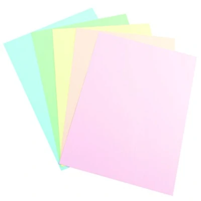 Imagen de Papel pastel A4 de colores surtidos, 100 hojas (80 g/m²)