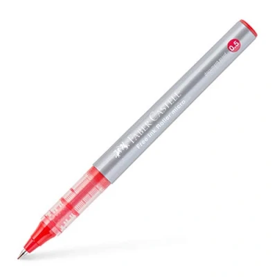 Imagen de Faber Castell 348503 Free Ink Roller 0,5 . Rojo. Pack de 12.