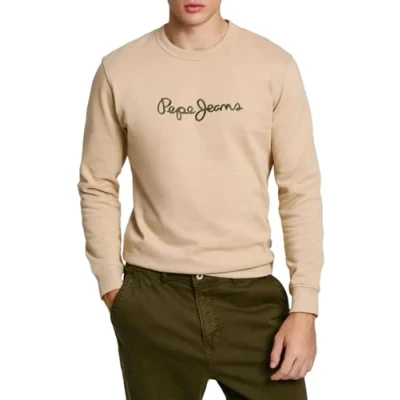 Imagen de Pepe Jeans NEW JOE CREW Sudadera, Hombre, Talla: XXL, Concrete beige