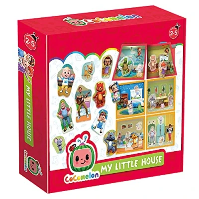 Imagen de Headu CoComelon My Little House, un Juego de emparejamiento Personajes Formas en los Espacios correctos Juegos educativos y Rompecabezas Edades 2 a 5 años
